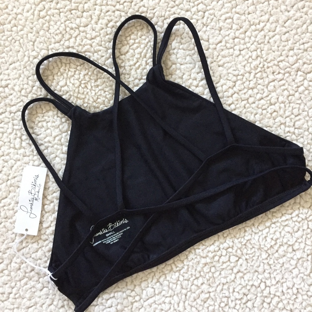 Frankies Bikinis Black Marley Top - Picture 5 of 6